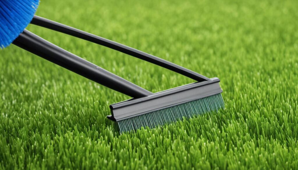 artificial grass brush rake