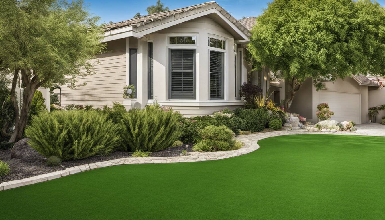 artificial grass brush rental