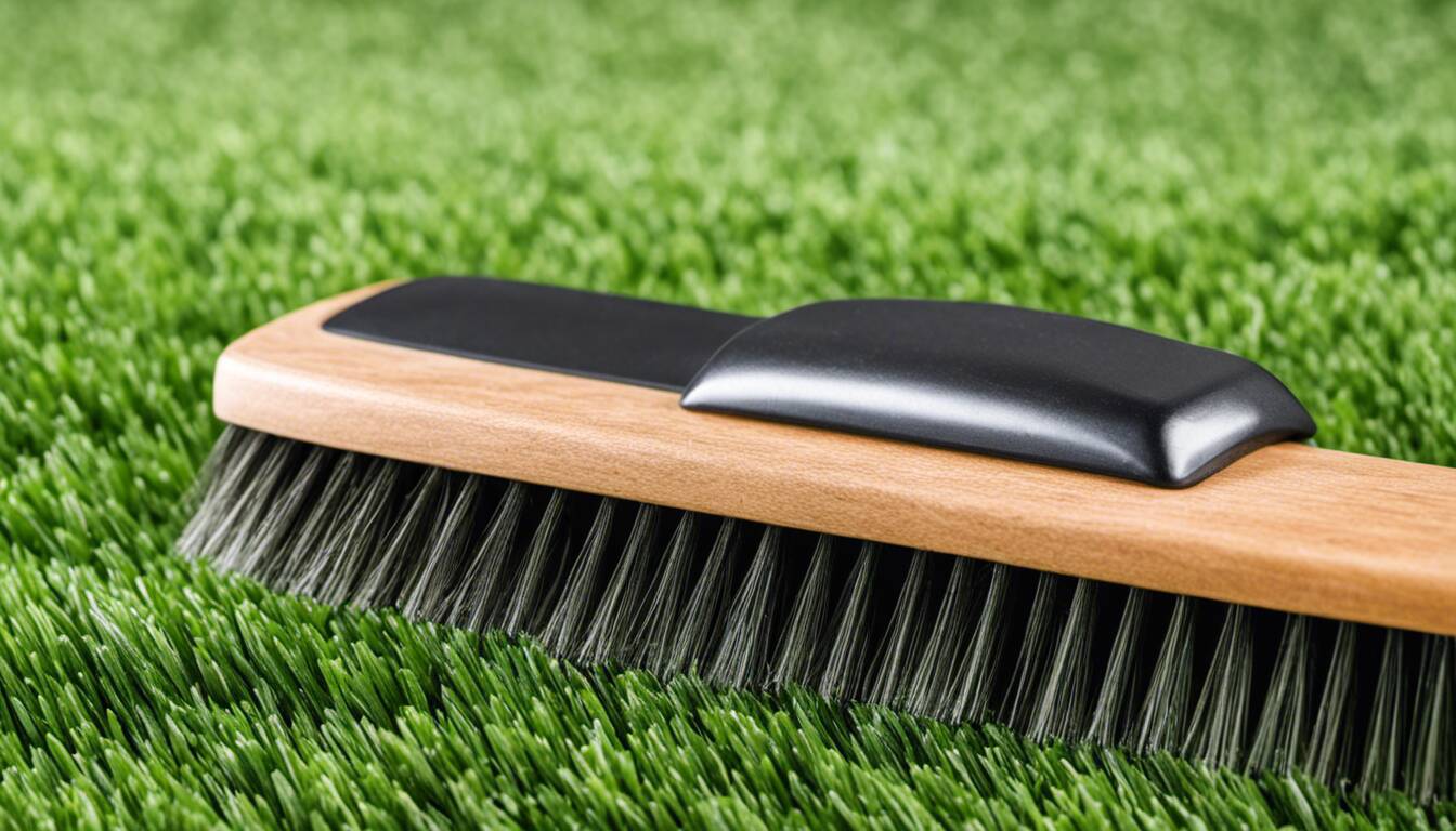 brush or rake for artificial grass