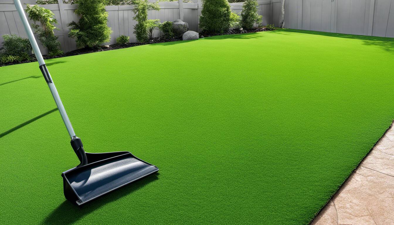 do you have to brush artificial grass